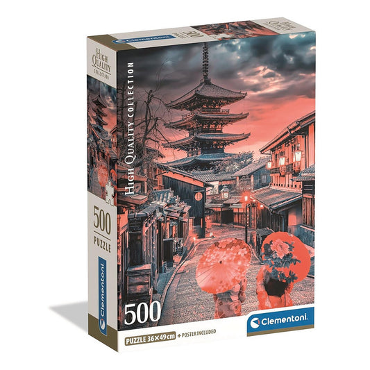 Clementoni Puzzle - Abend in Kyoto (500 Teile)