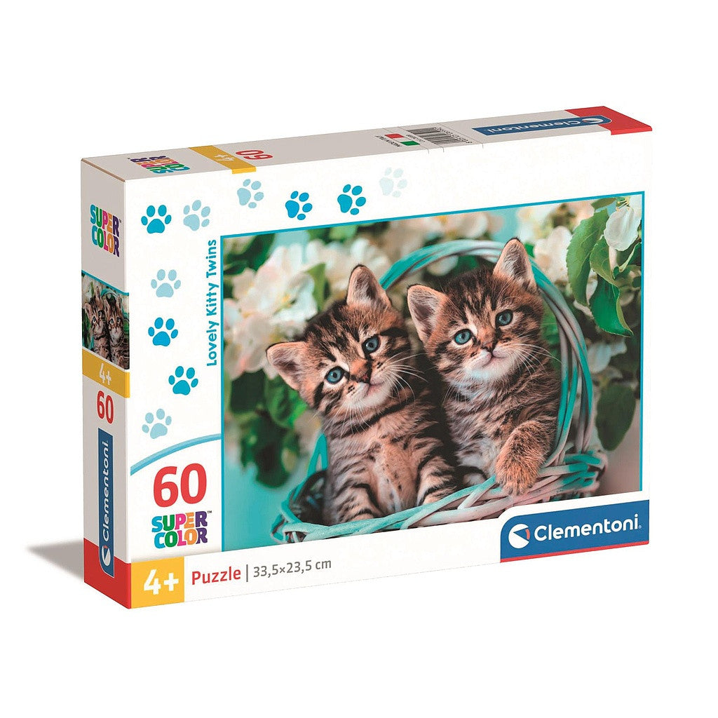 Clementoni Puzzle - Katzenbabys (60 Teile)