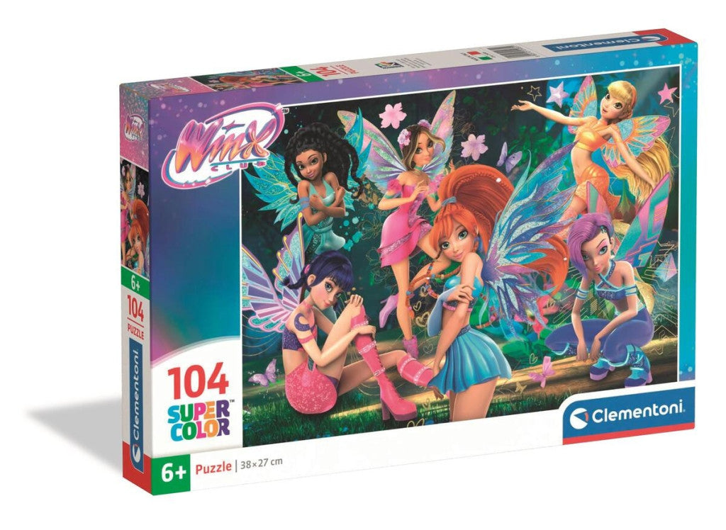 Clementoni Puzzle - Winx Club "Mistery" (104 Teile)