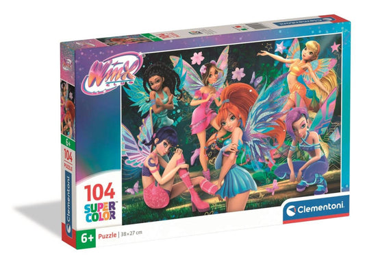 Clementoni Puzzle - Winx Club "Mistery" (104 Teile)