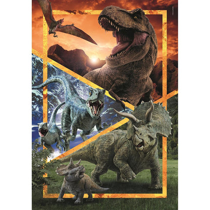 Clementoni Puzzle - Jurassic World "Bestien der Urzeit" (104 Teile)