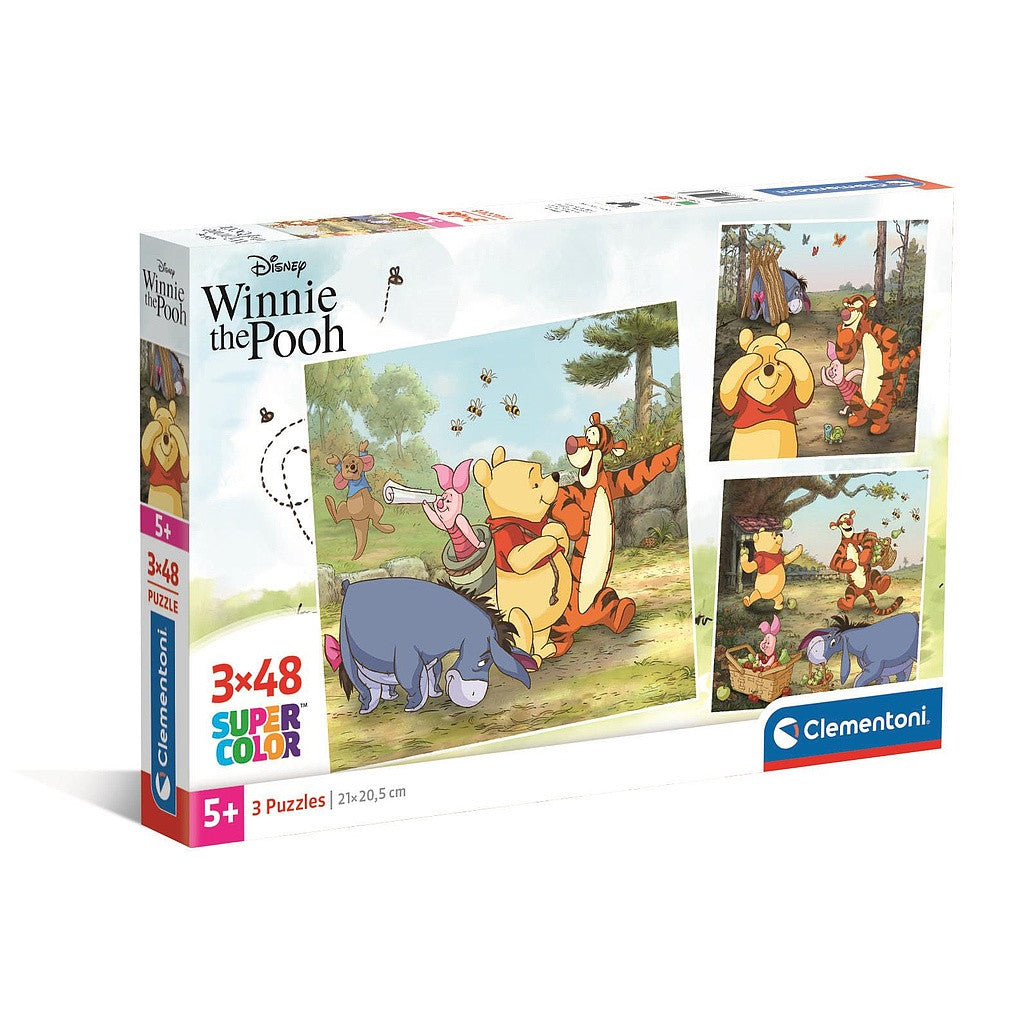 Clementoni 3-in-1 Puzzle - Disney "Winnie Puuh" (3 x  48 Teile)