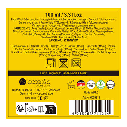 Körperflegeset für Männer "Bad und Body", in Geschenkbox