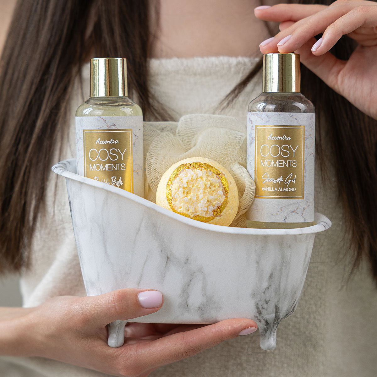 Badeset "Cosy Moments", in Badewanne