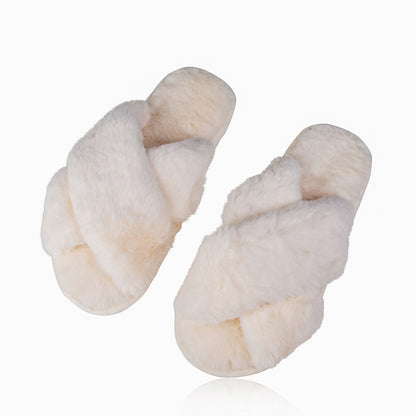 Geschenkset "Home Spa" mit Hausschuhen (Duft: Hibiskus)