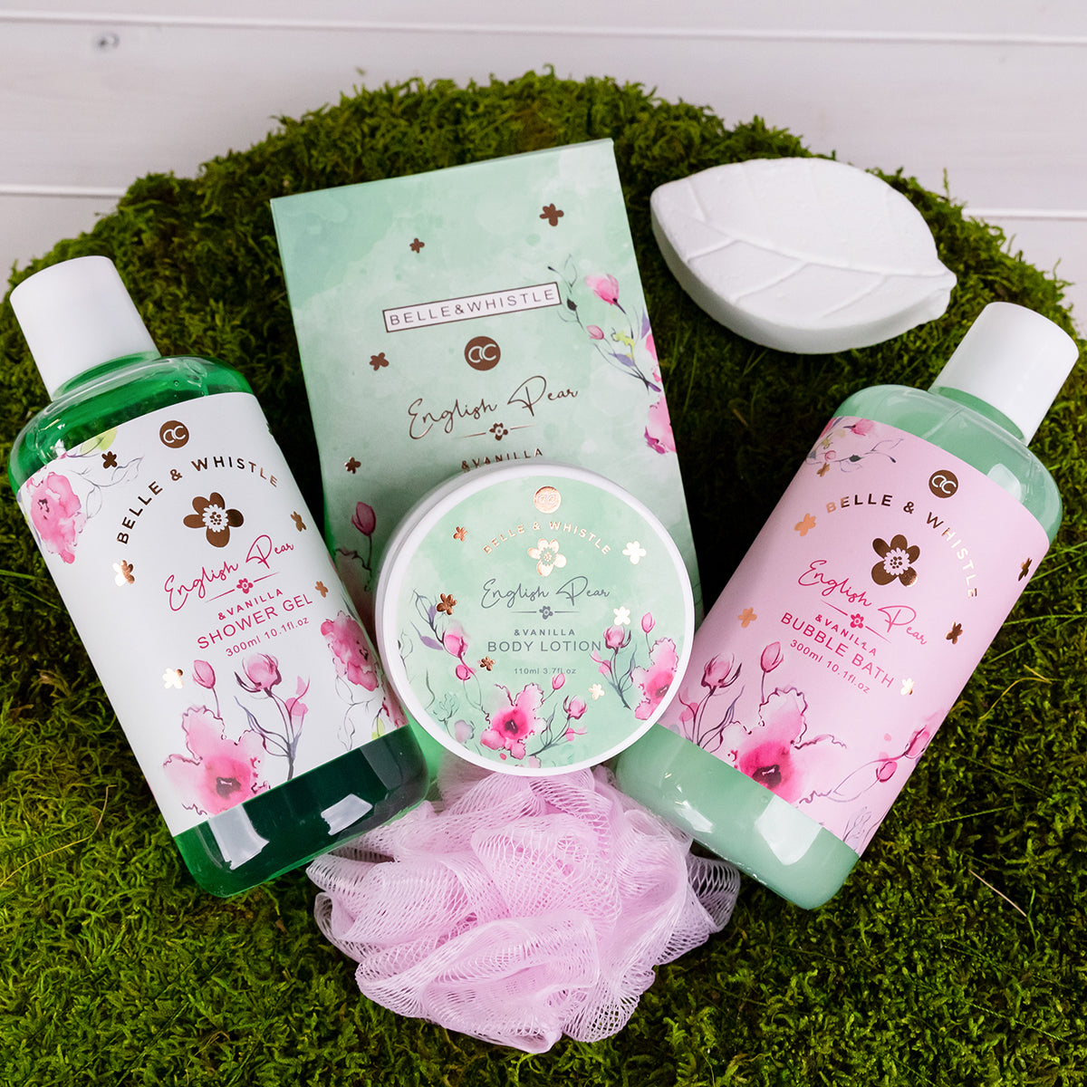 Geschenkset "Belle & Whistle", in bedruckter Blechwanne