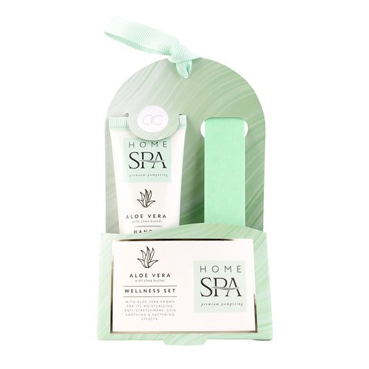 Handpflegeset "Home Spa", in Geschenkbox (Duft: Aloe Vera)