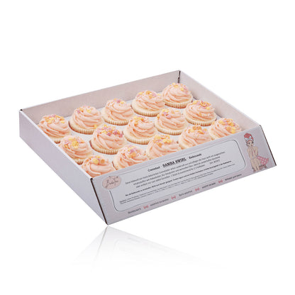 Bade Cupcake "Starlight Princess" (Duft: Erdbeere und Rhabarber)