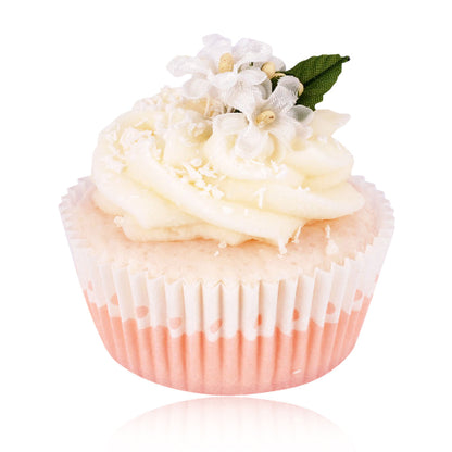 Bade Cupcake "Karibik-Cocktail" (Duft: Kokos und Vanille)
