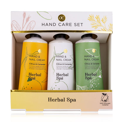 Handpflegeset "Herbal Spa" (Hand- & Nagelcrème)
