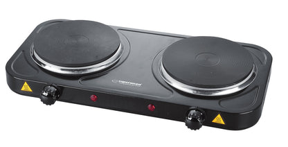Elektroherd 2er-Platte "Cotopaxi", schwarz