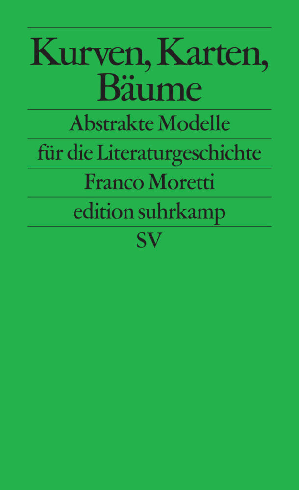 Kurven, Karten, Stammbäume (Franco Moretti)