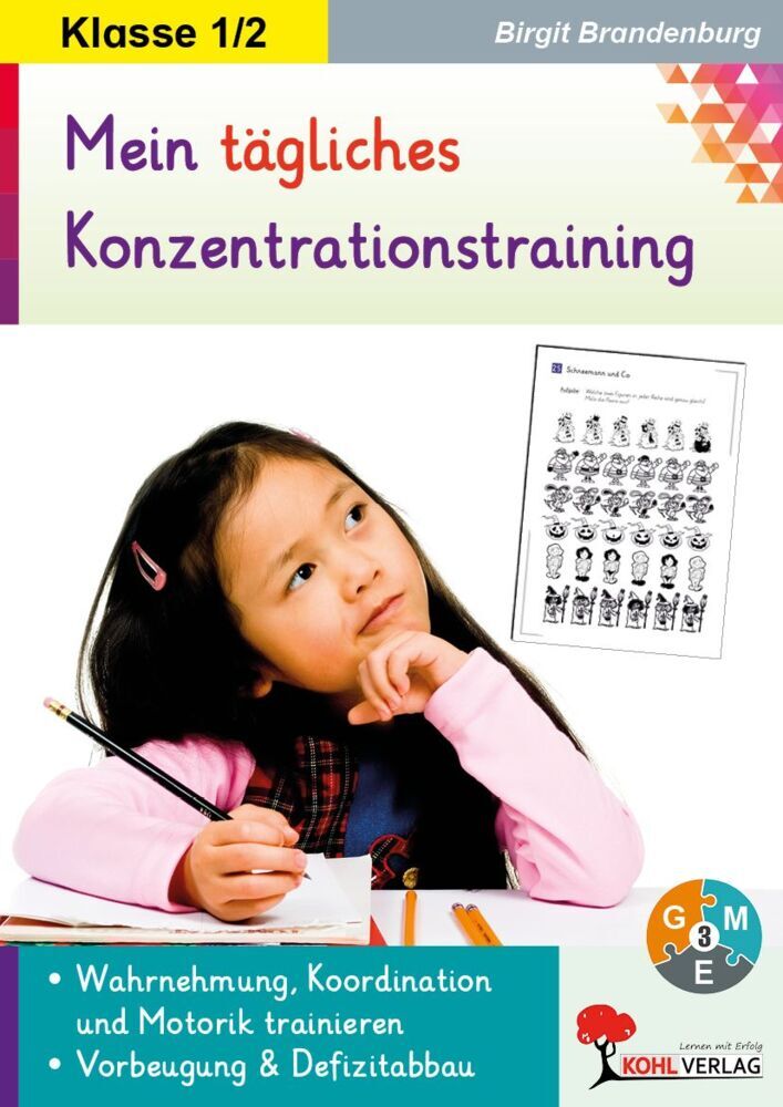 Mein tägliches Konzentrationstraining / Klasse 1-2 (Birgit Brandenburg)