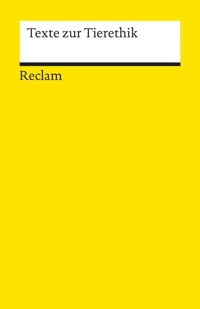 Texte zur Tierethik (Ursula Wolf)