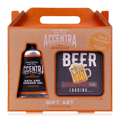 Badeset "Mens Collection" mit Bierdeckel, in Geschenkbox