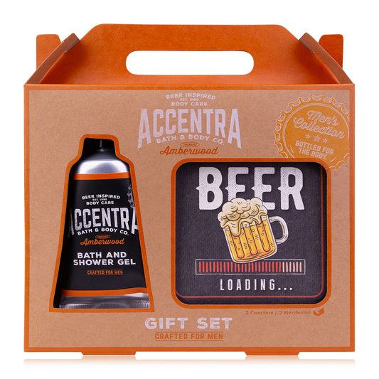 Badeset "Mens Collection" mit Bierdeckel, in Geschenkbox