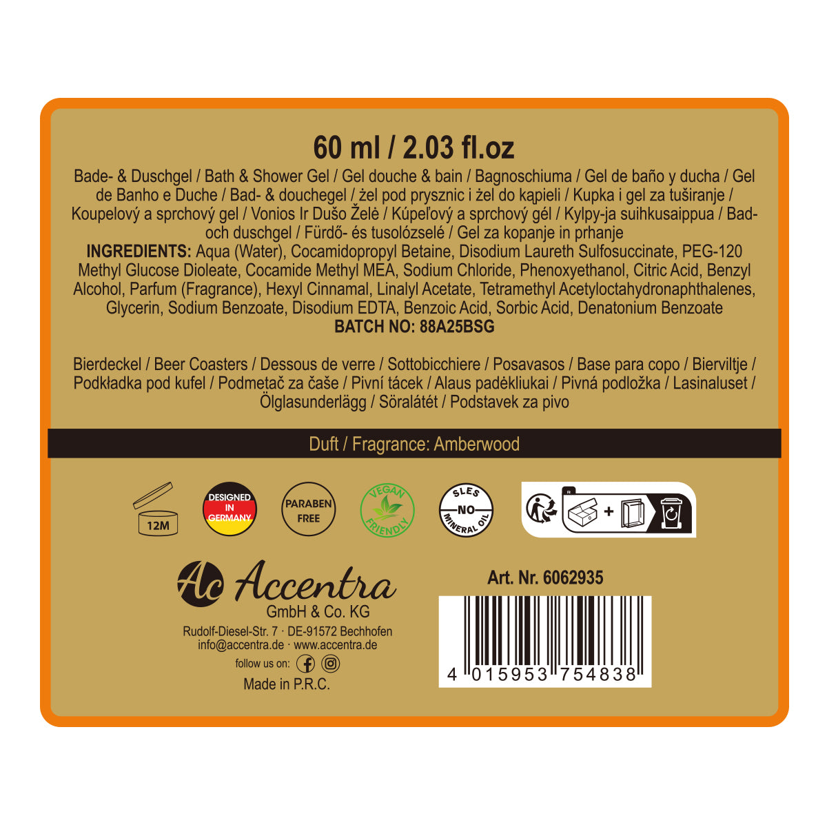 Badeset "Mens Collection" mit Bierdeckel, in Geschenkbox