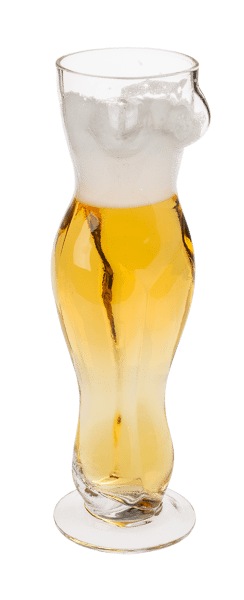 Trinkglas "Frauentorso" (ca. 500 ml)