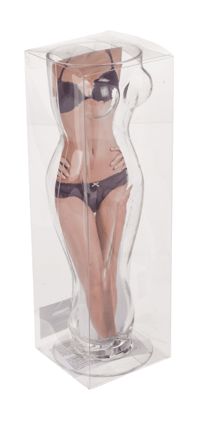 Trinkglas "Frauentorso" (ca. 500 ml)