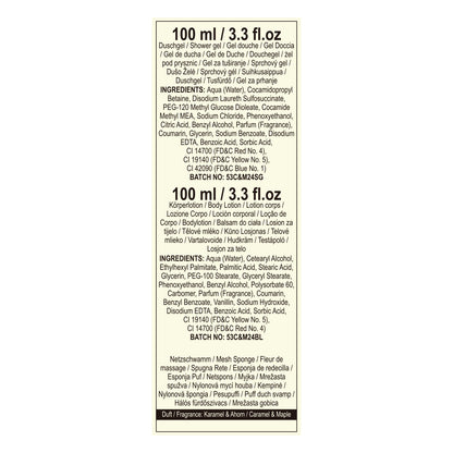 Badeset "Cosy Moments", in Holzbox mit Herbst -Motiven (Geschenkset)