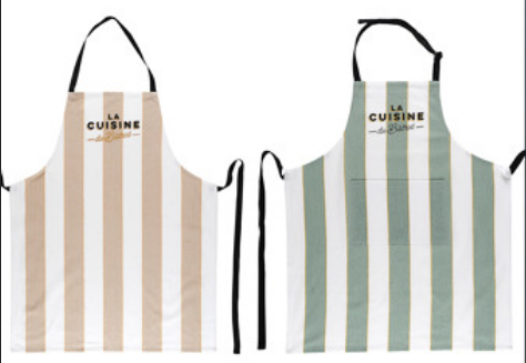 Bistroschürze "La Cuisine" (2-fach assortiert)