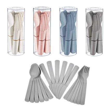 Besteckset "Magic", 18 teilig, aus Kunststoff