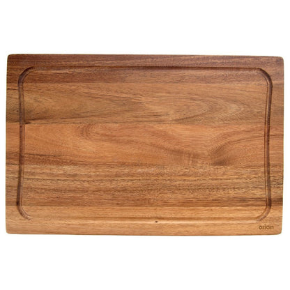 Besteck- und Servierset "Barbecue" für Steaks und Burger, 15-teilig inkl. Holzbrett