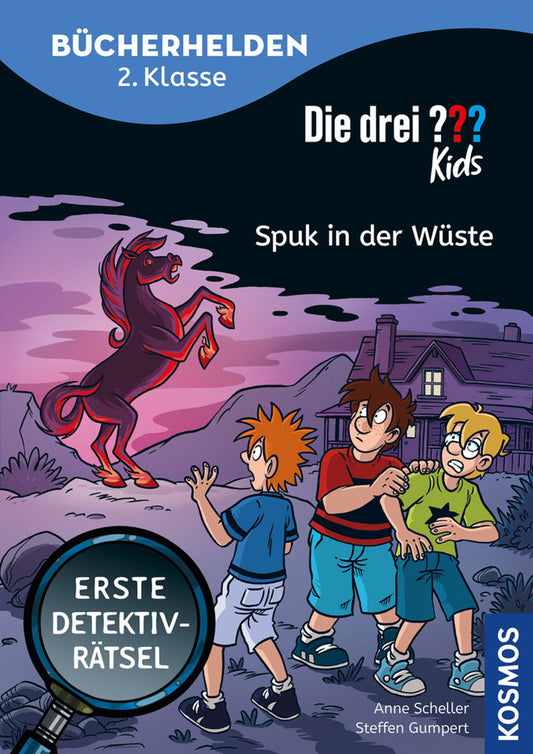 Die drei ??? Kids, Bücherhelden 2. Klasse - Spuk in der Wüste (Anne Scheller)