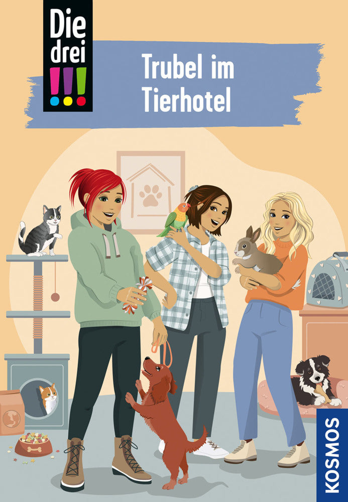 Die drei !!!, 119, Trubel im Tierhotel (Miriam Mann)