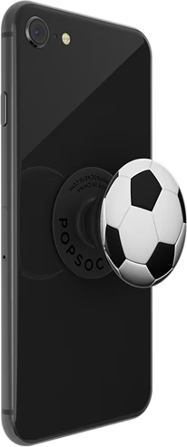 Popsocket Fusball schwarz weiss