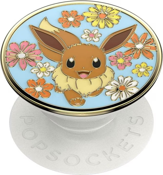 Popsockets Pokemon Evoli mit Blumen