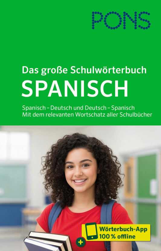 PONS Das große Schulwörterbuch Spanisch, m.  Buch, m.  Online-Zugang