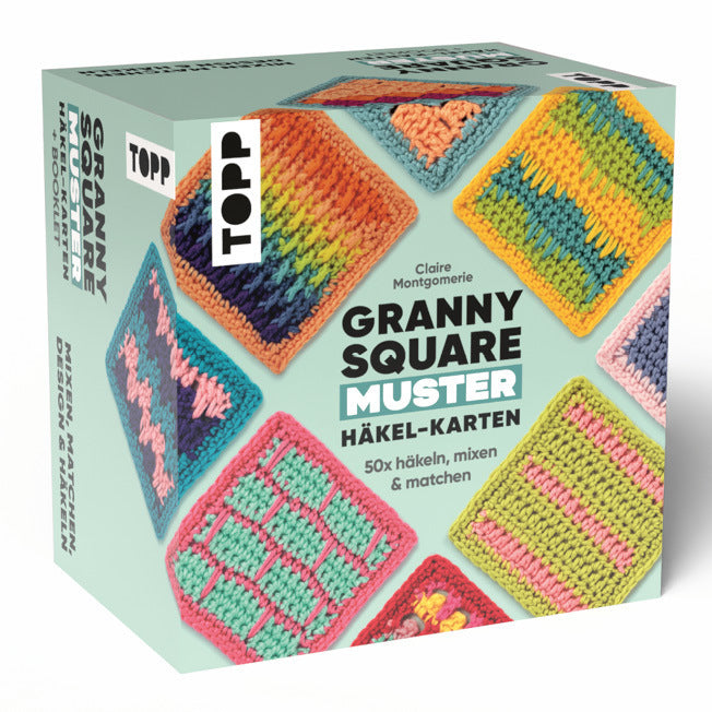 Granny Square Muster Häkel-Karten (Deutsche Ausgabe) (Claire Montgomerie)