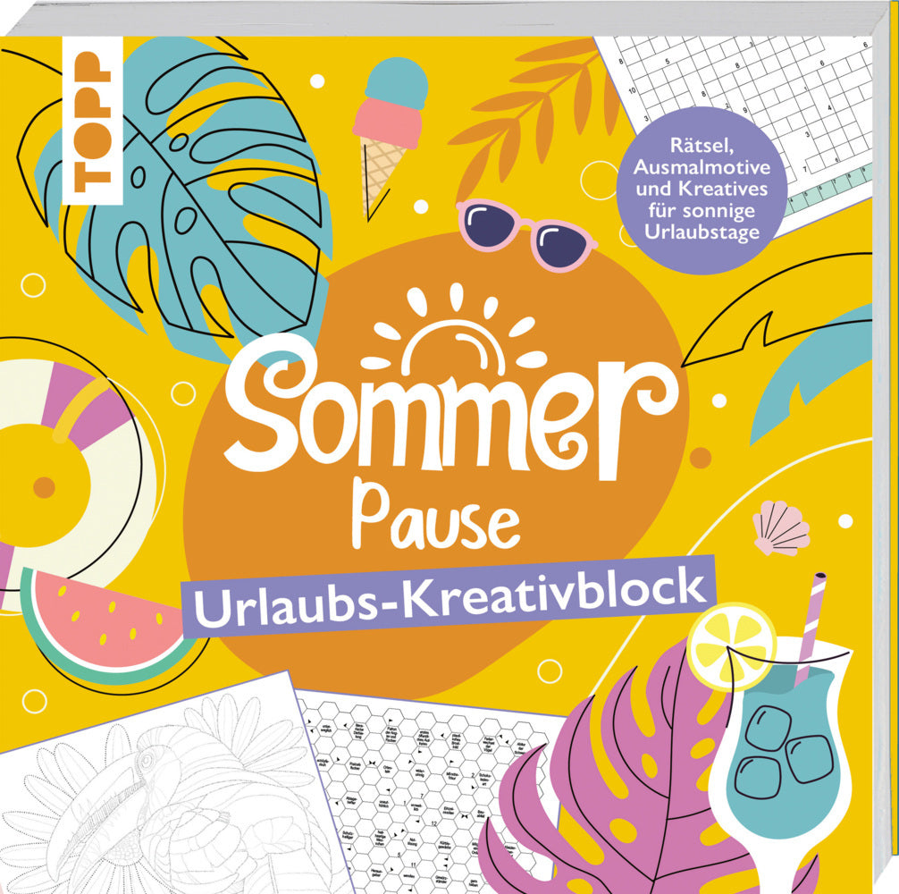 Sommer-Pause! Urlaubs-Kreativblock (Frechverlag)