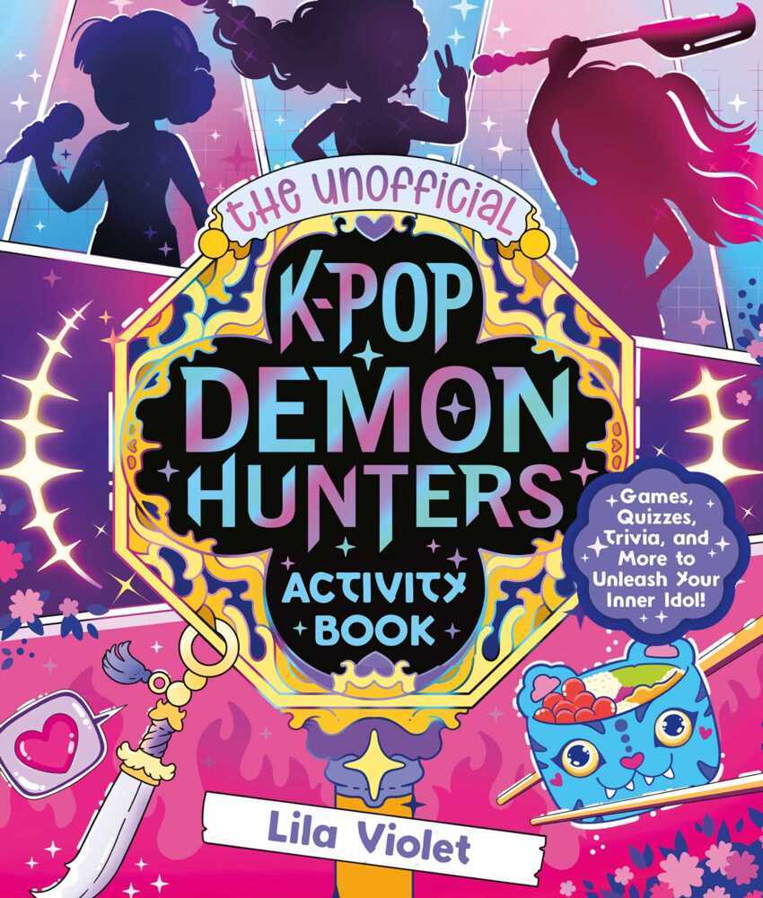 The Unofficial K-Pop Demon Hunters Activity Book (Lila Violet)