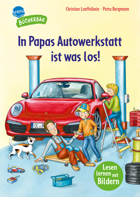 In Papas Autowerkstatt ist was los! (Christian Loeffelbein)