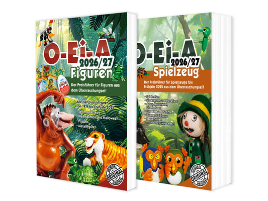 Das O-Ei-A 2er Bundle 2026/27 - O-Ei-A Figuren und O-Ei-A Spielzeug im Doppel mit 3, 00 EUR Preisvorteil gegenüber Einzelkauf! (André Feiler)