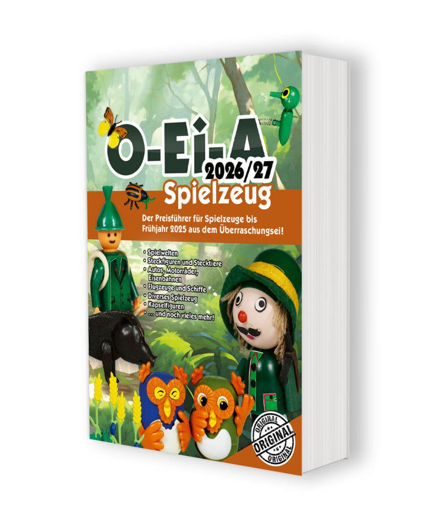 O-Ei-A Spielzeug 2026/27 - Der Preisführer für Spielzeug aus dem Überraschungsei! (André Feiler)
