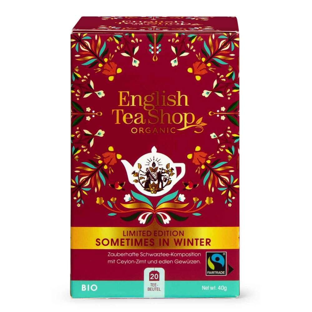 ETS - Wintertee 'Sometimes in Winter', BIO, 20 Teebeutel