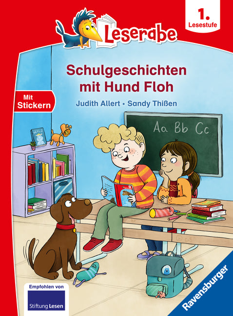 Leserabe 1. Lesestufe - Schulgeschichten mit Hund Floh (Judith Allert)