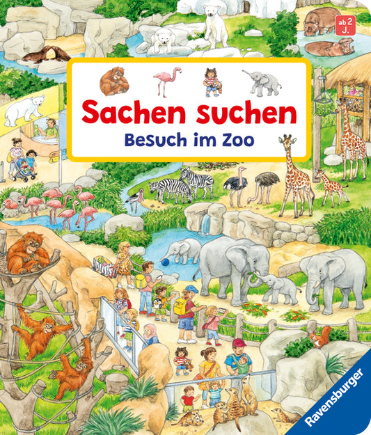 Sachen suchen: Besuch im Zoo (Susanne Gernhäuser)