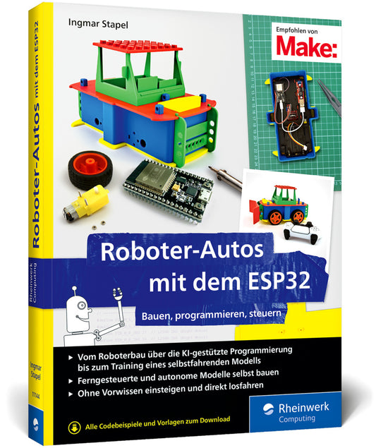 Roboter-Autos mit dem ESP32 (Ingmar Stapel)