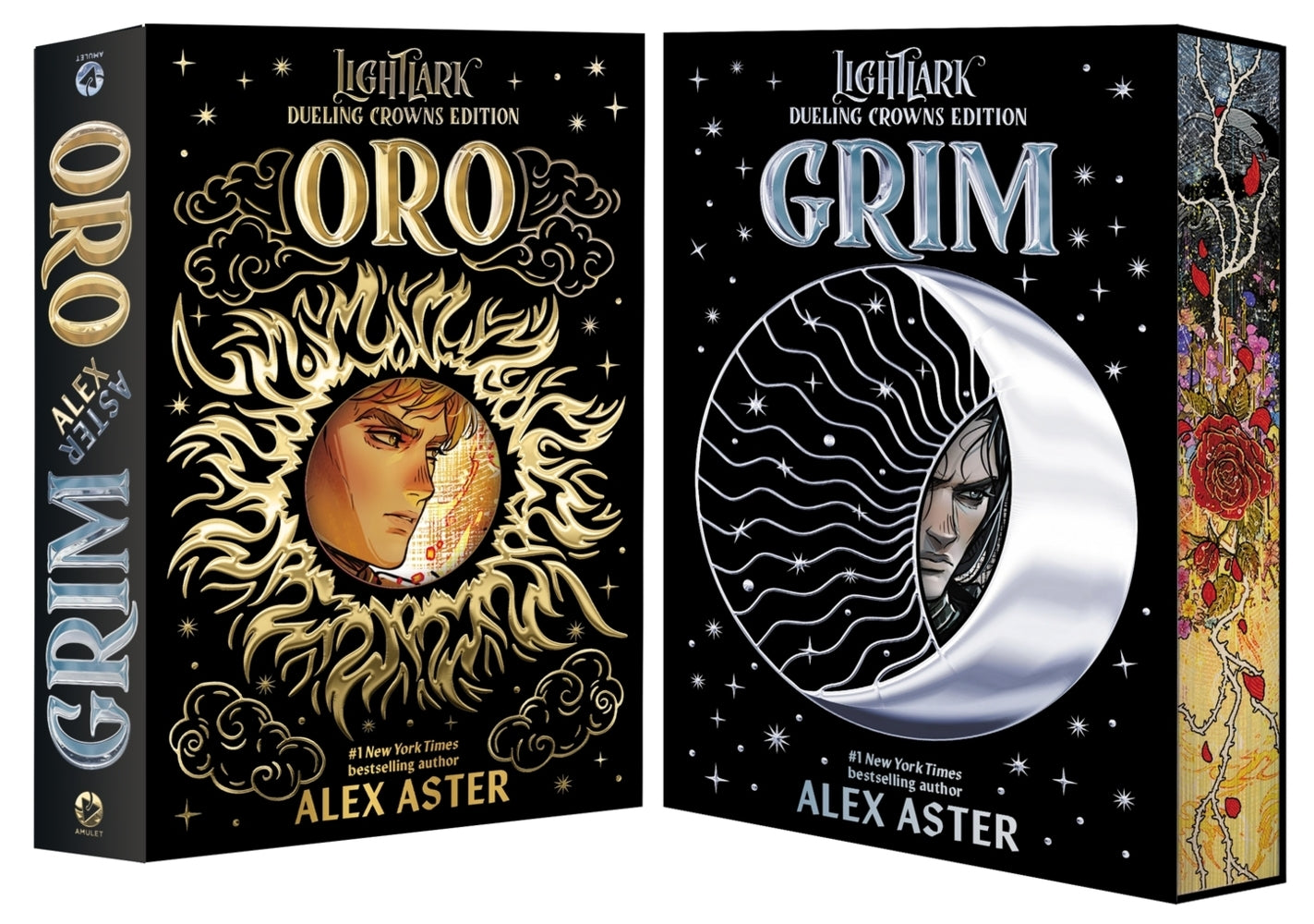 Grim and Oro: Dueling Crowns Edition (A Lightlark Saga Deluxe Companion Book) (Alex Aster)