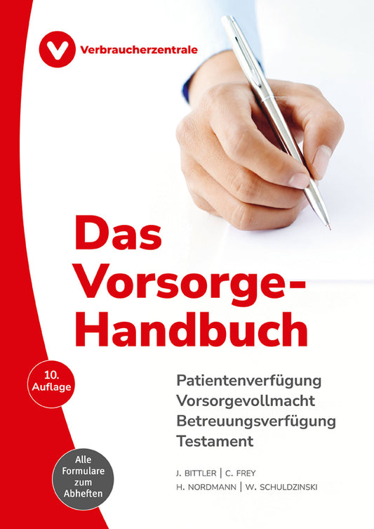 Das Vorsorge-Handbuch (Jan Bittler)