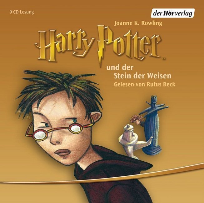 Harry Potter und der Stein der Weisen, 9 Audio-CDs (J. K. Rowling)