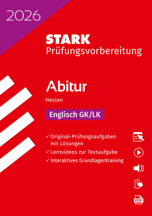 STARK Englisch GK/LK - Abitur 2026 Hessen - Prüfungsvorbereitung, m. 1 Buch, m. 1 Beilage