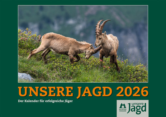 Wandkalender Unsere Jagd 2026 (Deutscher Landwirtschaftsverlag Gmbh)