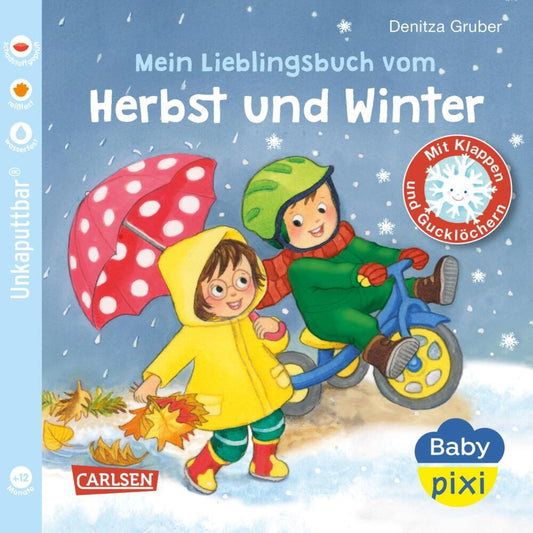 Baby Pixi (unkaputtbar) 152: Mein Lieblingsbuch vom Herbst und Winter (Denitza Gruber)