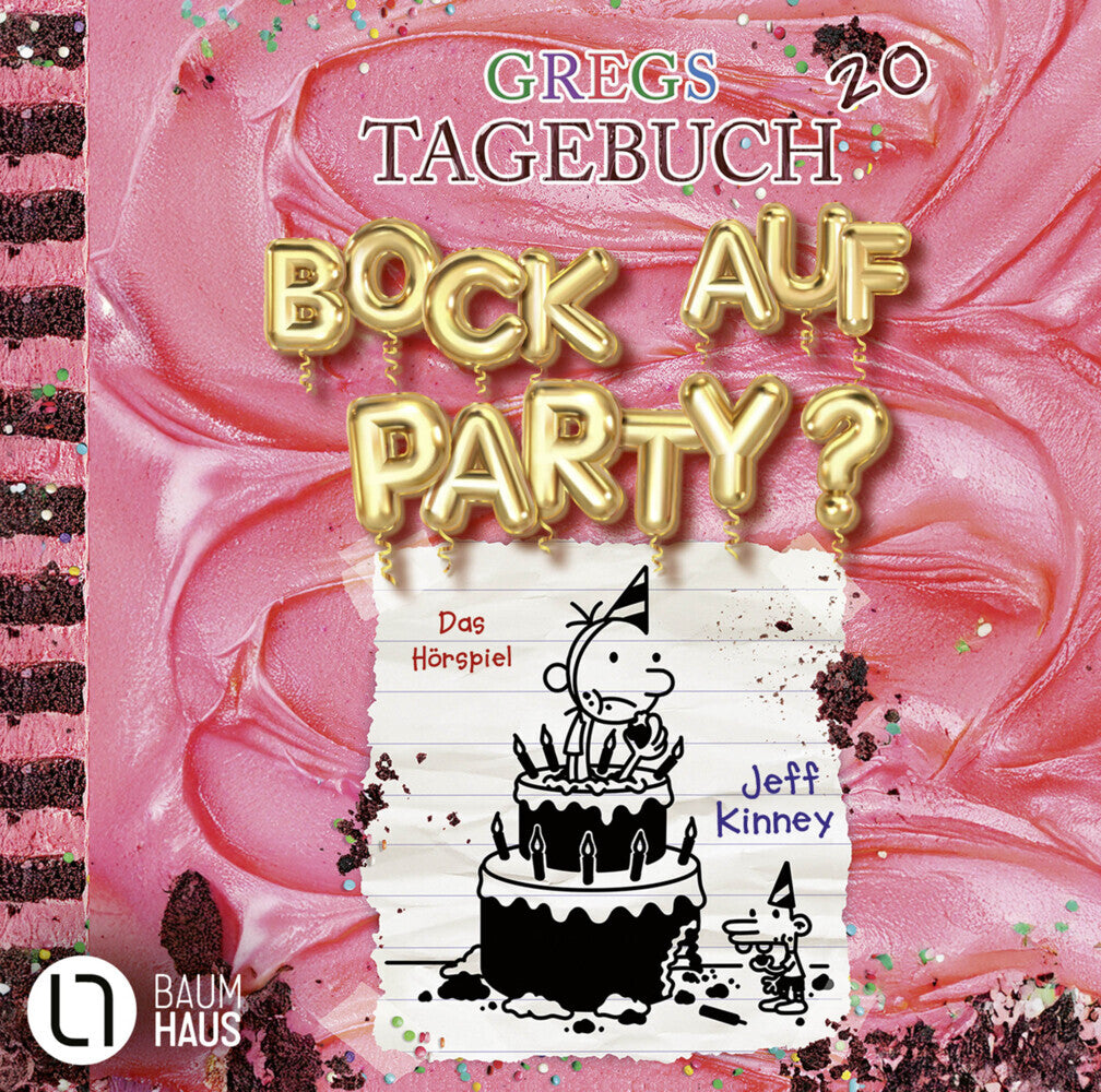 Gregs Tagebuch 20 - Bock auf Party?, 1 Audio-CD (Jeff Kinney)