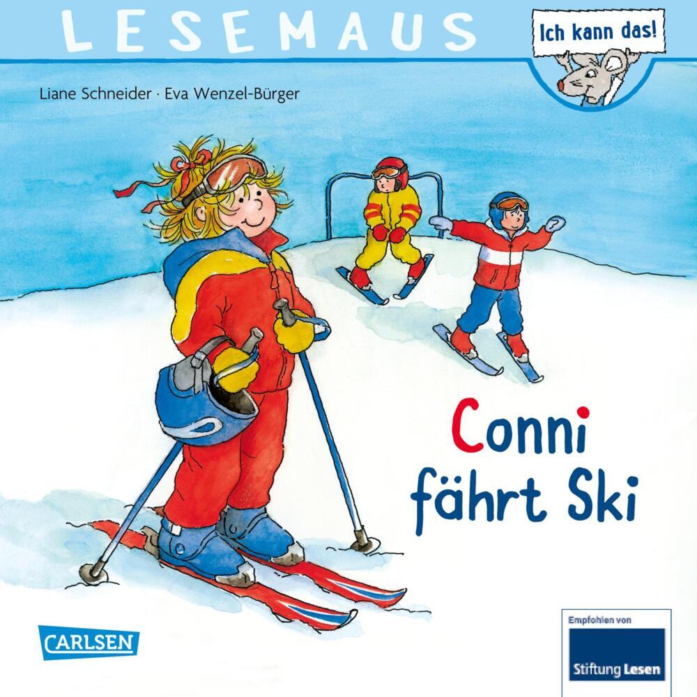 LESEMAUS 22: Conni fährt Ski (Liane Schneider)